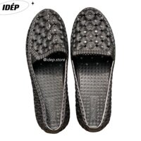 Giày búp bê nhựa dẻo hình hoa đi mưa siêu bền - GL011 - Size 37