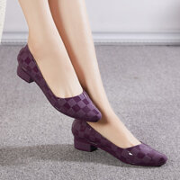 Giày búp bê nhựa nữ đi mưa, đi biển, dạo phố siêu xinh GN09 - Tím - 41