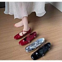 Giày búp bê nữ big size 40 41 42 dáng bale cổ điển