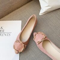 Giày búp bê nữ cao cấp mũi nhọn giày búp bê giá rẻ xinh xắn hot trend AZUKA  - GBB02 💪🏻