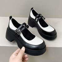 Giày búp bê nữ đế cao K3 bản cao cấp - Giày lolita nữ xinh xắn bản hộp sang xịn