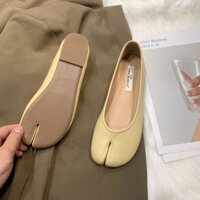 Giày búp bê nữ mũi tròn cao cấp phong cách nhẹ nhàng