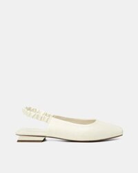 Giày Búp Bê Slingback Quai Thun