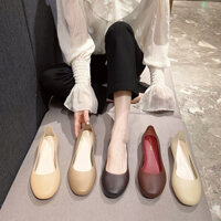 Giày búp bê Soervimy nhựa dẻo thơm đế 2cm êm chân, không thấm nước [đặt trước 15 ngày]