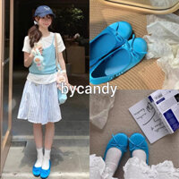 Giày Búp Bê/Bale Nữ Màu Xanh Hot Trend (Order)