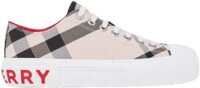 Giày Burberry Check Cotton Sneakers ‘Buttermilk’ 80525651