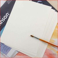 Giấy Canson A5 Montval Pháp 300gsm Xấp 10 Tờ