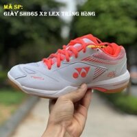 [Giày cao cấp] Giày cầu lông Yonex SHB65 X2 LEX Trắng Hồng < 😍