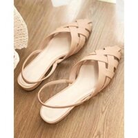 (Giày cao cấp) Sandan rọ gót 2P - Sang chảnh ' , ) ˢ : ' ' . ² :