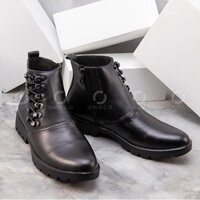Giày cao cổ nam da bò OCB02
