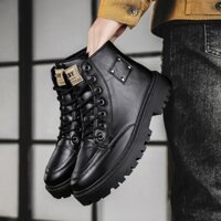 Giày cao cổ nam Martin bốt sang trọng cao cấp - Boots, Shoes