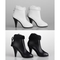 Giày cao cổ Nữ có lông 1:6 vừa các dòng doll action figure