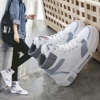 Giày cao cổ nữ lót lông siêu ấm áp ngày lạnh, Có ảnh thật shop tự chụp. Giày thể thao nữ Hàn Quốc cao cấp.