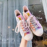 Giày cao cổ nữ sneaker cv đổi màu [ĐẸP]