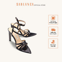 Giày cao gót 10 phân mũi nhọn Freya Heels da bóng Sablanca SN0026