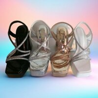 Giày cao gót 12 phân. Tôn giáng, êm chân. Hậu thun -Thời Trang Mùa