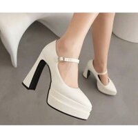 Giày cao gót 15cm bít mũi êm chân giay 7