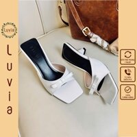 Giày cao gót 5 phân quai gót nhọn thời trang Luvia 185CG