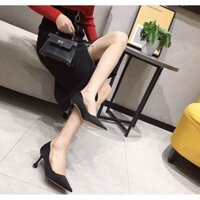 Giày Cao Gót 5 Phân Satin Mũi Nhọn  115753_150787