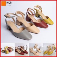 Giày Cao Gót 5Cm  Đế Vuông Nữ Hàng Cao Cấp, Giày Nữ Cao Gót Siêu Xinh VẺ ĐẸP CON NGƯỜI ĐẤT VIỆT .