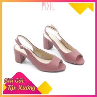 Giày Cao Gót 5cm Hở Mũi Hở Gót Pixie P180