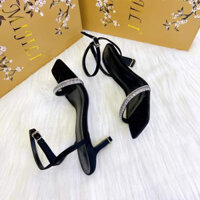 Giày cao gót 7 cm quai dây soàn hậu xăng đan có bigsize từ 35 đến 45