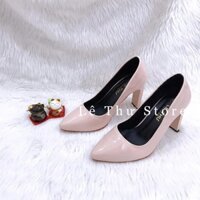 Giày cao gót 9 phân công sở bóng