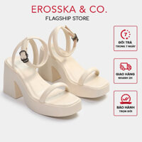 giày cao gót đế bằng erosska