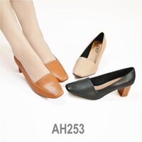 Gìay Cao Gót Đế Vân Gỗ Cao 5cm - AH253