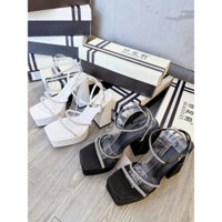 GIÀY CAO GÓT ĐÚP 10 PHÂN QUAI DÂY ĐÁ KIỂU SIÊU HOT