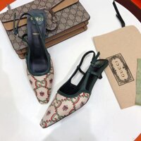 Giày Cao Gót Gucci Cao 4.5cm Thời Trang Hàn Quốc Cho Nữ