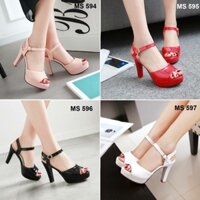 Giày cao gót hở mũi