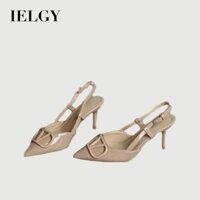 Giày cao gót IELGY Giày đế nhọn đa năng màu nude dành cho nữ