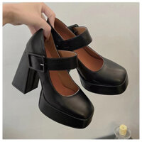 Giày cao gót Mary Jane 12cm