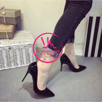 Giày Cao Gót - Màu Đen, Cao 8cm 9cm 10cm