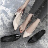 Giày cao gót màu đen quyến rũ và sang chảnh A1