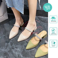 Giày cao gót mũi nhọn đế trụ 5 phân M3179 VyVyShoes