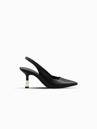 Giày cao gót mũi nhọn Pointed-toe Slingback Heels