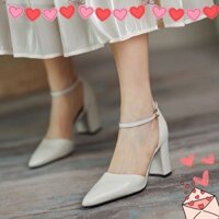 Giày cao gót nữ 7 phân đế chắc chắn mã GXC4 cho nàng công sở