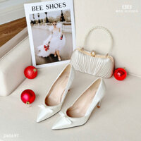 Giày cao gót nữ BEE SHOES mũi nhọn gót 9cm - 240697