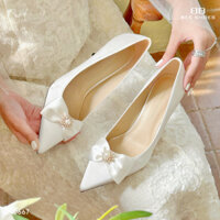 Giày cao gót nữ BEE SHOES mũi nhọn gót 9cm - 240667