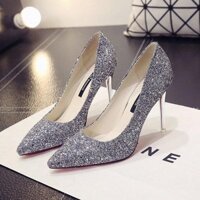 Giày cao gót nữ đính kim sa G6166