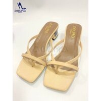 Giày cao gót nữ, giày cao gót ABUMA đế vuông cao 3-7 cm, G001