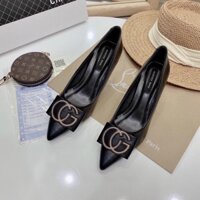 Giày cao gót nữ mũi nhọn 7cm da mềm hàng loại 1