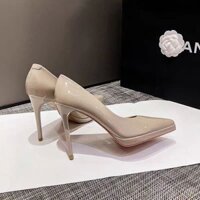 Giày cao gót nữ mũi nhọn basic thời trang, giày bít mũi nữ gót nhọn cao 11cm