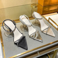 Giày cao gót nữ sandal quai đá cao 8cm (2)