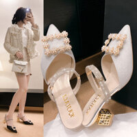 Giày Cao Gót Nữ - Size 34 35 36 37 38 39 40