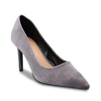 Giày cao gót nữ thời trang mũi nhọn cao 7cm Girlie S30044 với Chất liệu vải nhung gân siêu êm chân.