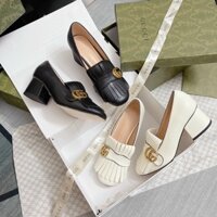 Giày cao gót sandan GUCCI tua rua super da mềm siêu xinh fullbox