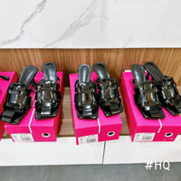 Giày cao gót sục rọ đan hàng quảng châu da mềm siêu đẹp dễ đi kết hợp đồ công sở đi tiệc Hàng Có Sẵn